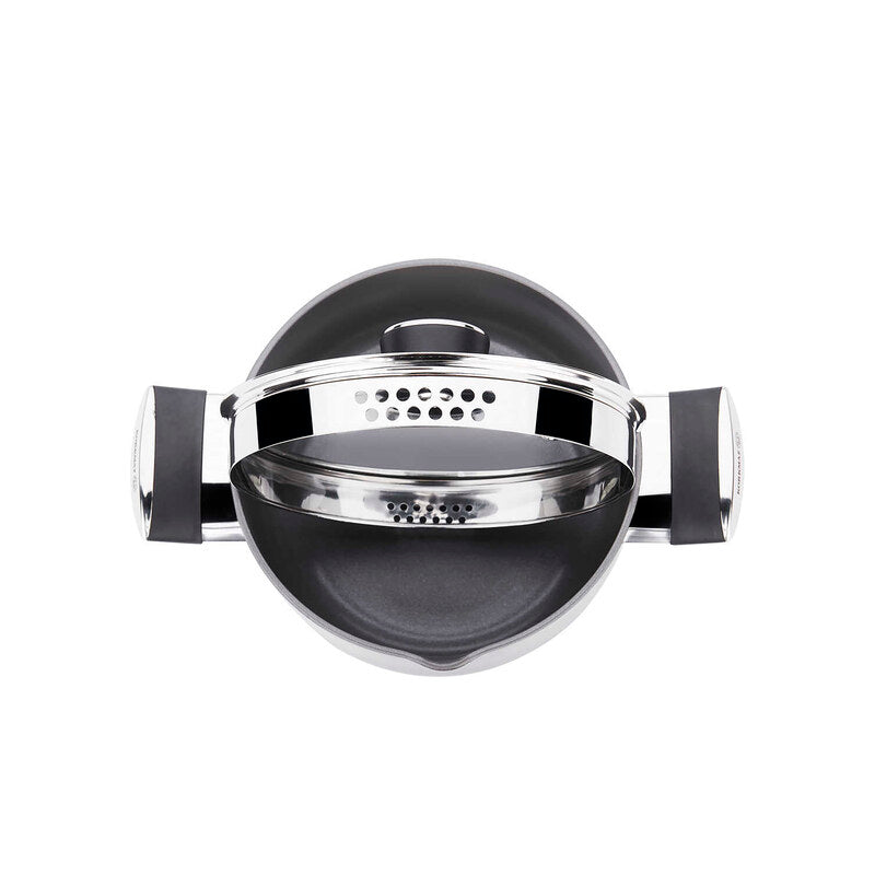Korkmaz Lena Non Stick Ceramic Cookware Set with Glass Lid -  7-Piece
