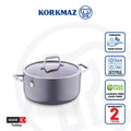 Korkmaz Boena Ceramic Non-Stick Stock Pot 28cm