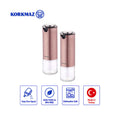 Korkmaz Stora Plus Rose Gold Oil and Vinegar Dispenser Bottles, 2-Piece 200ml