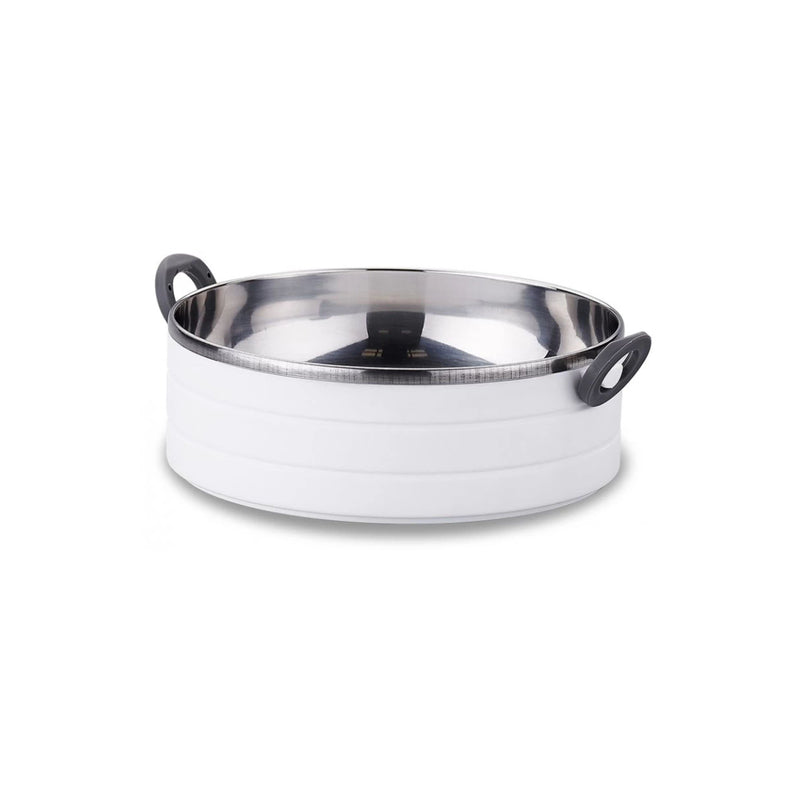 Korkmaz Essentials Stainless Steel Inside Green Lunch Box with Spoon - Made in Turkey