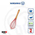 Korkmaz Natura Twisty Whisk / Egg Mixer for Baking 31cm