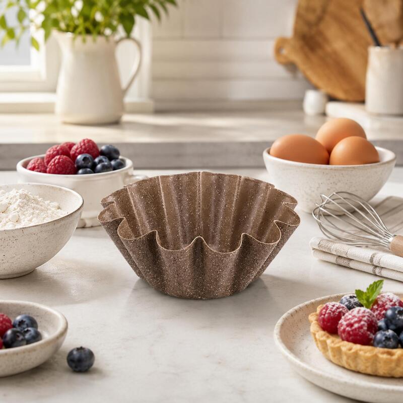 Korkmaz Torta Non-Stick Fluted Flower Cake Mould, 22.5cm