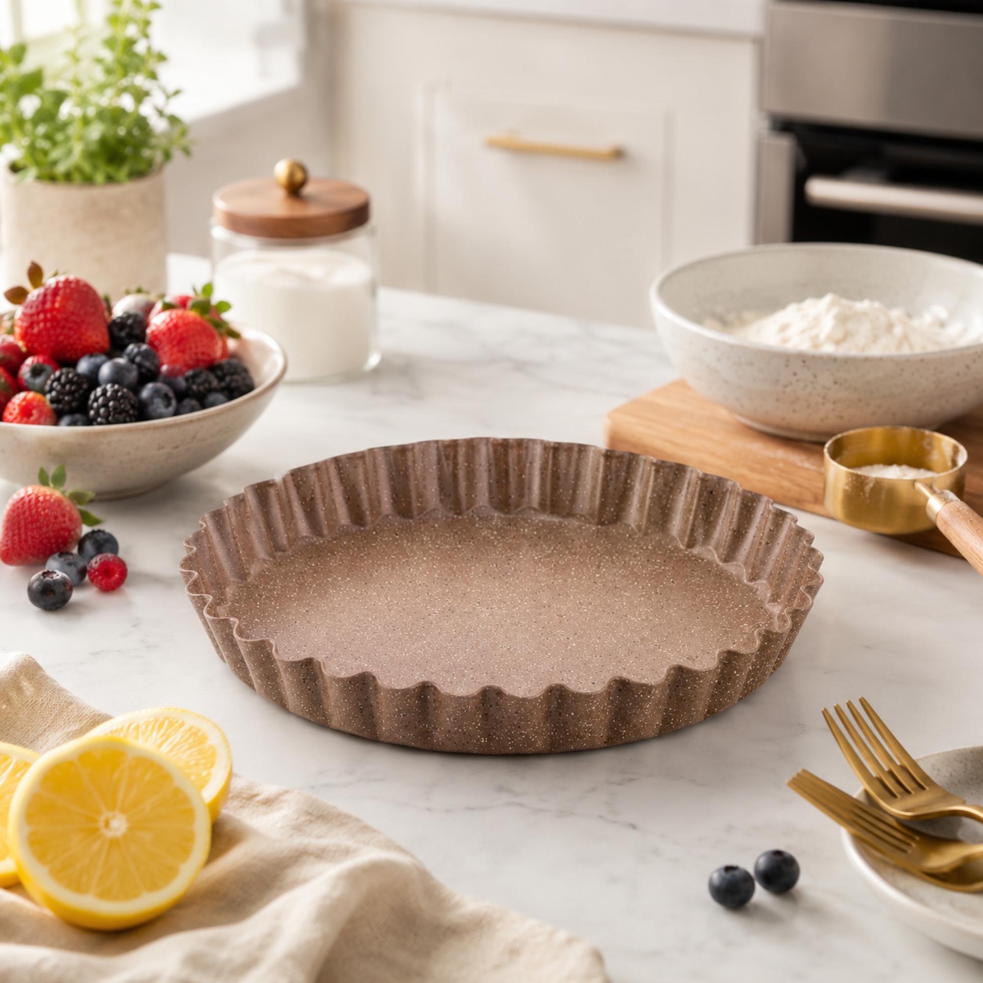 Korkmaz Torta Non-Stick Tart and Quiche Mold - 28cm, Made in Turkey