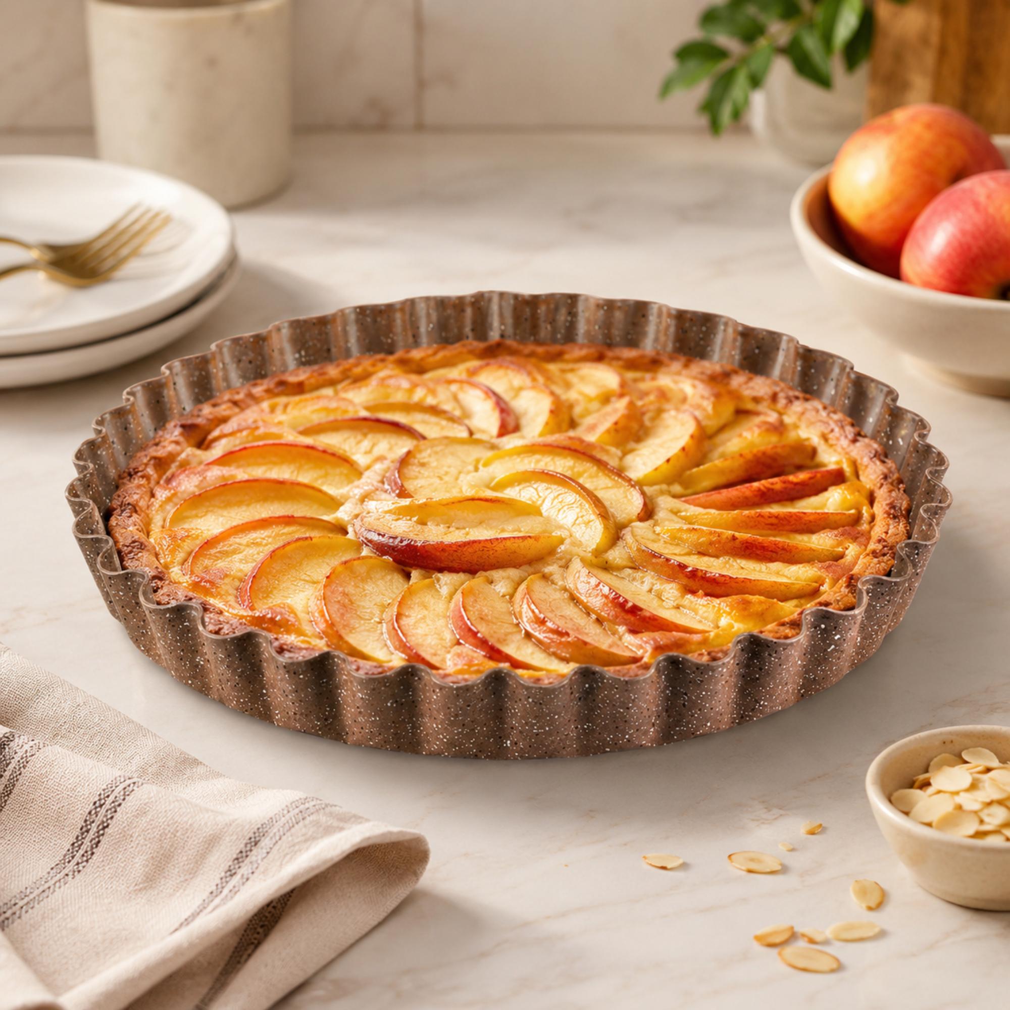 Korkmaz Torta Non-Stick Tart and Quiche Mold - 28cm, Made in Turkey