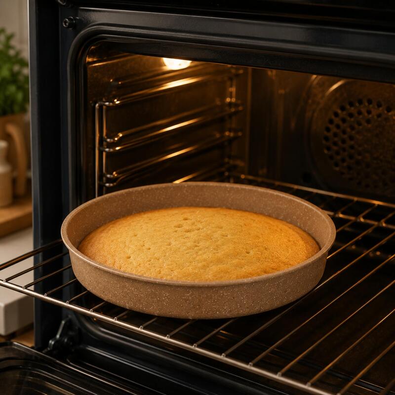 Korkmaz Torta 36cm Non-Stick Round Oven Tray for Cake, Pizza and Pastries