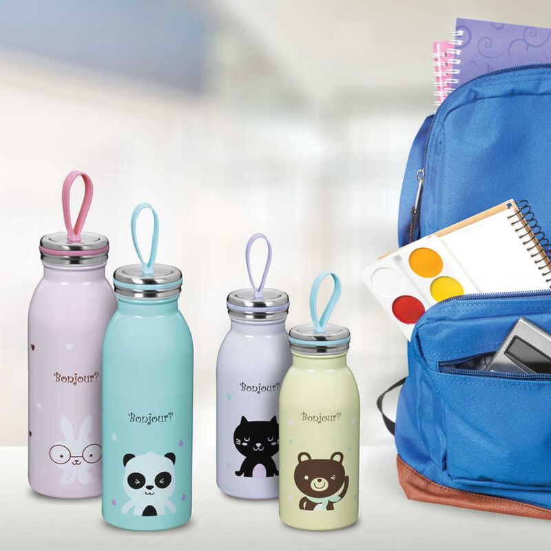 Korkmaz Bambino Stainless Steel Insulated Water Bottle