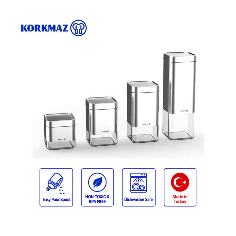 Korkmaz Stora Dry Food Storage Container Set
