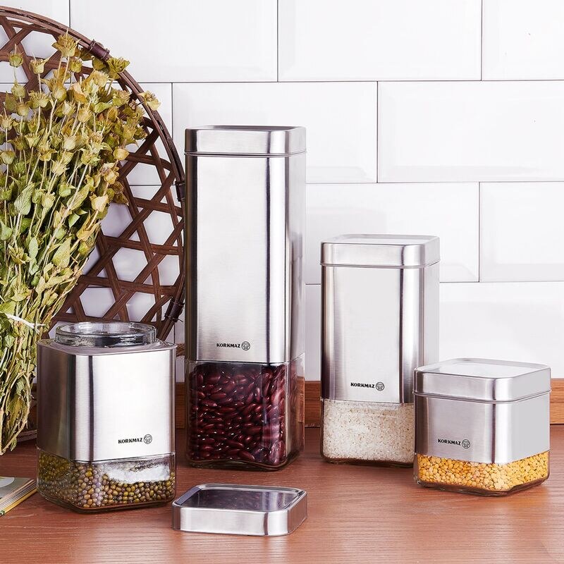 Korkmaz Stora Dry Food Storage Container Set