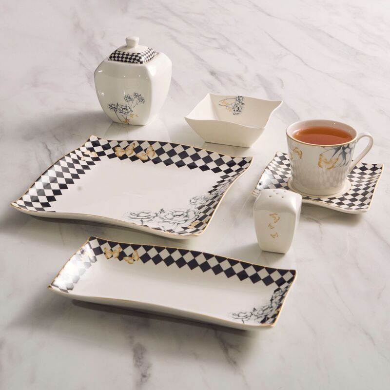 Korkmaz Link Collection Breakfast Set - 28 Pieces