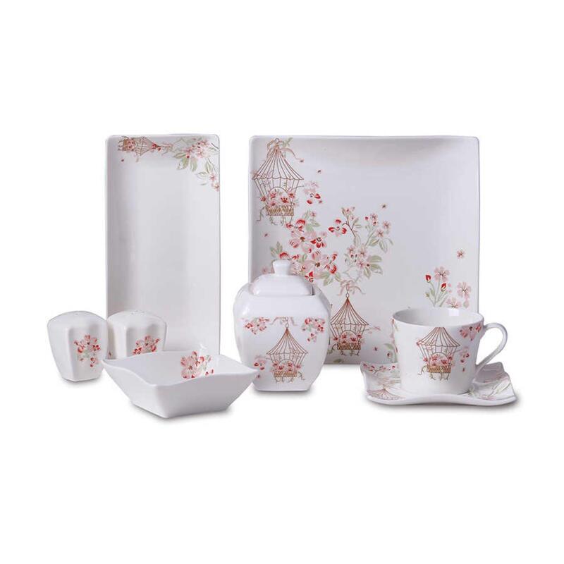 Korkmaz Link Collection Breakfast Set - 28 Pieces