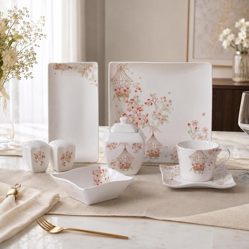 Korkmaz Link Collection Breakfast Set - 28 Pieces