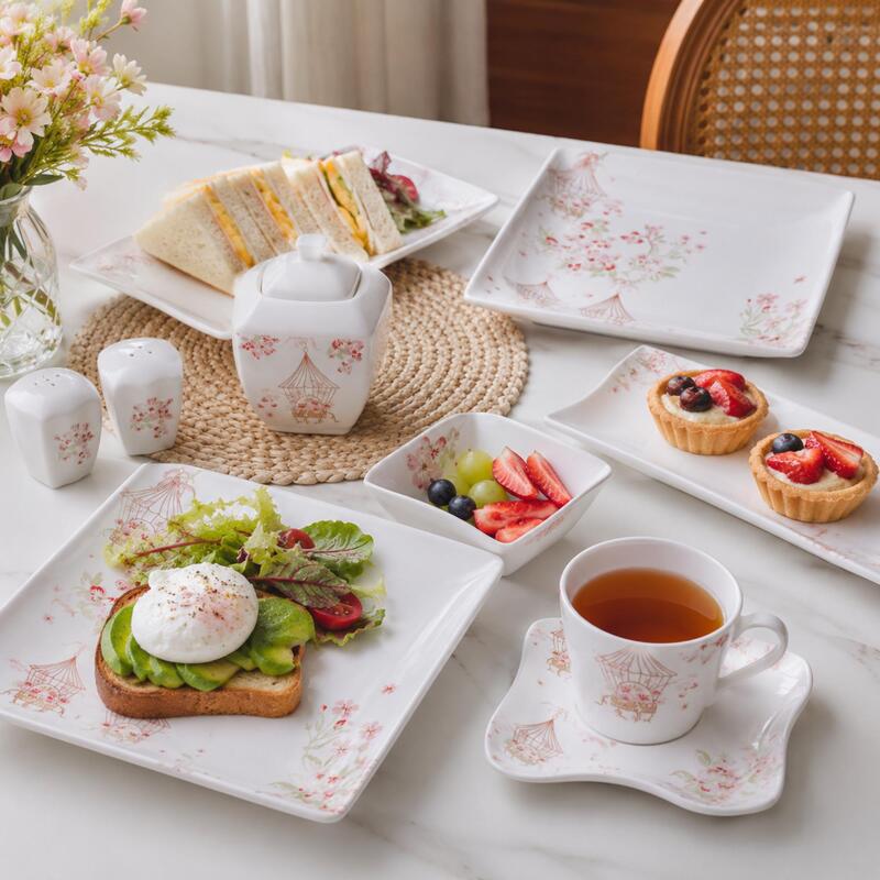 Korkmaz Link Collection Breakfast Set - 28 Pieces