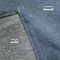 Korkmaz Unisex Kitchen Apron Blue Denim with Leather Nylon Strap