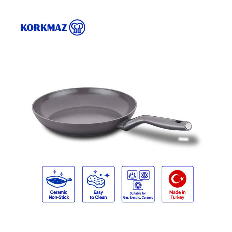 Korkmaz Nora Ceramic Non-Stick Frying Pan for Gas, Electric & Ceramic Hobs