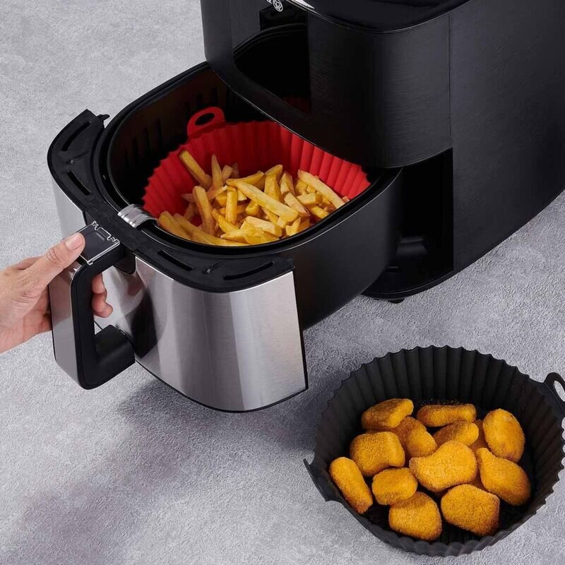Korkmaz Silicone Bowl Basket for Air Fryer | Multiple Color Available