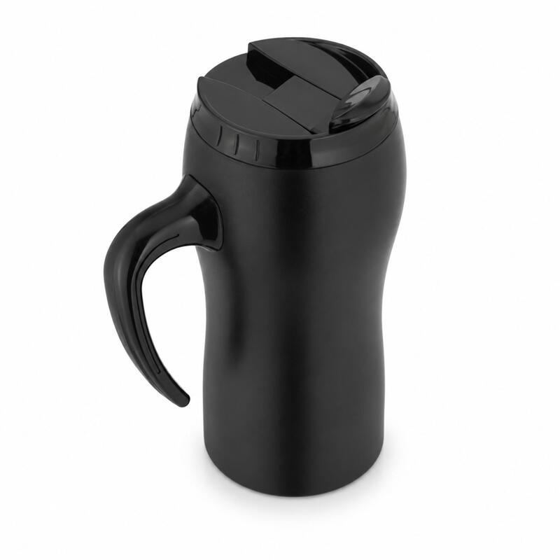 Korkmaz Comfort 500ml Stainless Steel Insulated Travel Coffee Mug with Handle