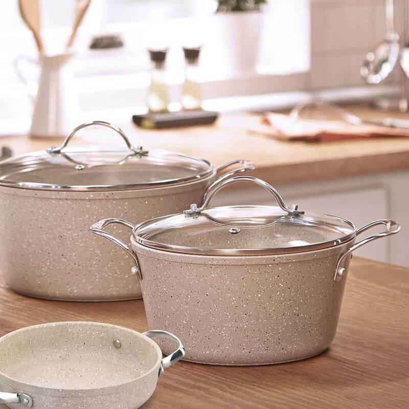 Korkmaz Granita Non-Stick Grill Pan | Multiple Sizes Available