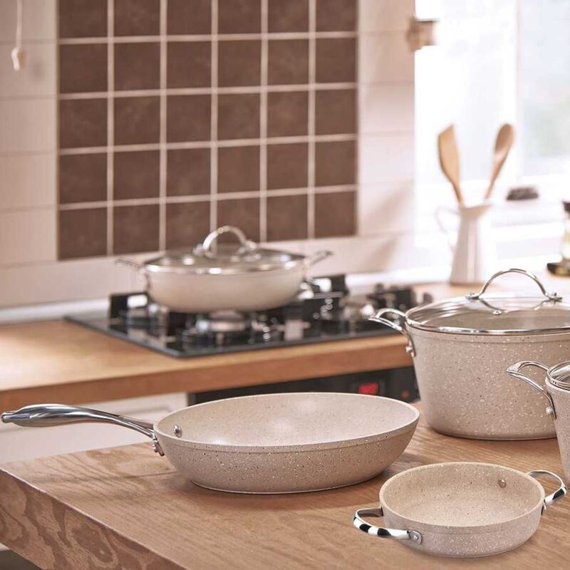 Korkmaz Granita Non-Stick Grill Pan | Multiple Sizes Available