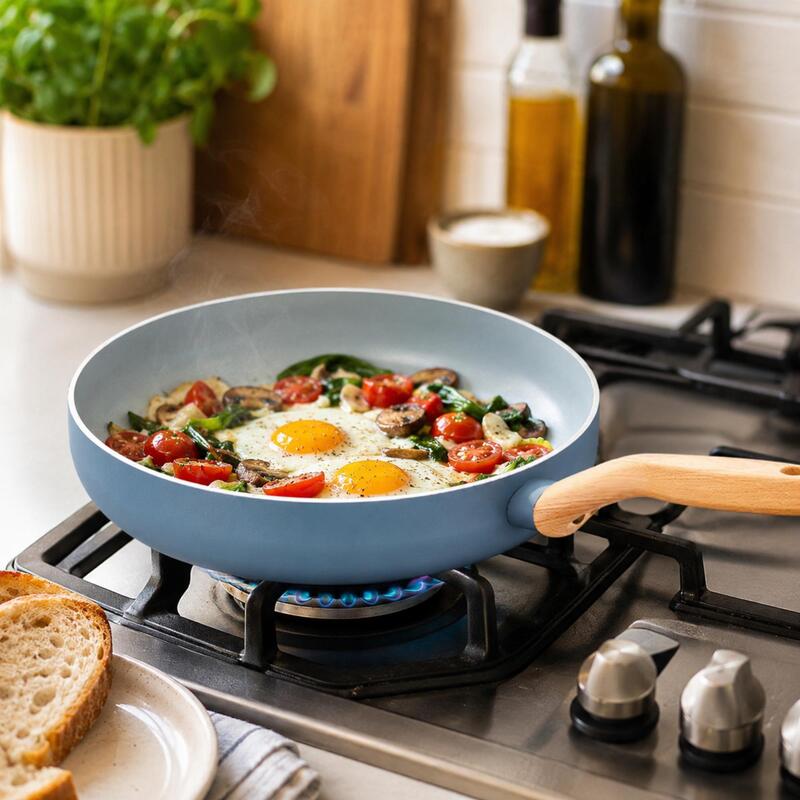 Korkmaz Mia Ceramic Non-Stick Frying Pan, Induction Compatible
