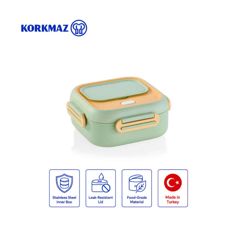 Korkmaz Essentials Warm Stainless Steel Insulated Lunch Box