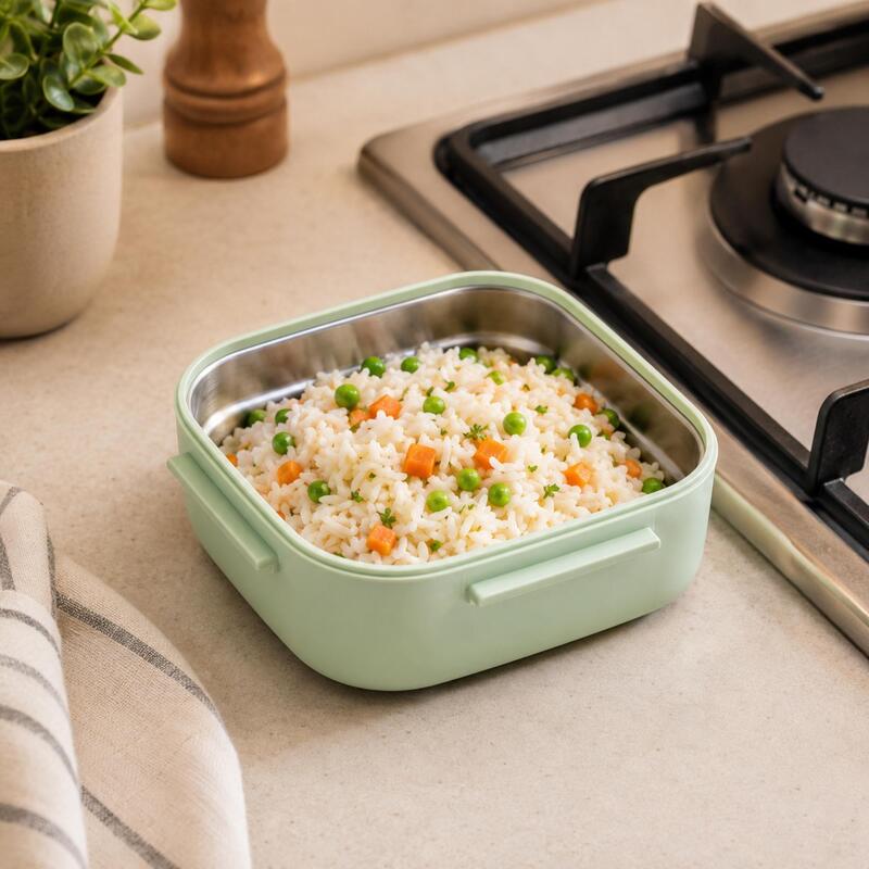 Korkmaz Essentials Warm Stainless Steel Insulated Lunch Box