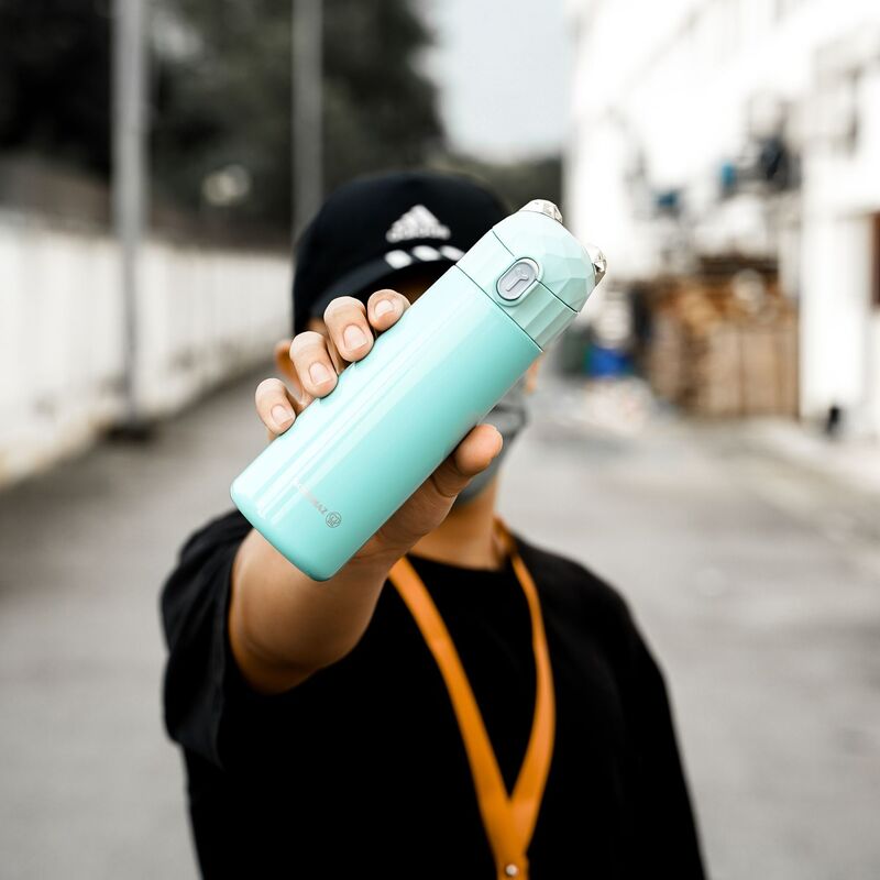 Korkmaz Bambino Plus Stainless Steel Insulated Water Bottle| Multiple Color Available