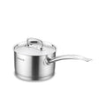 Korkmaz Proline Stainless Steel Saucepan with Lid | Multiple Sizes Available