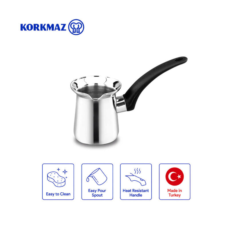 Korkmaz Orbit 18/10 Stainless Steel Turkish Coffee Pot Cezve