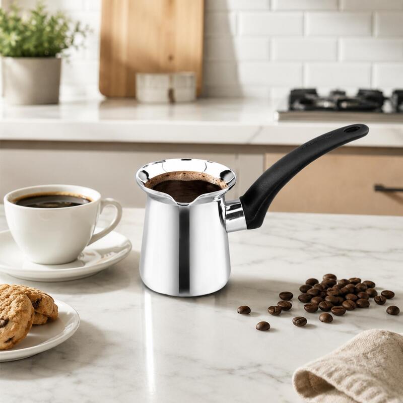 Korkmaz Orbit 18/10 Stainless Steel Turkish Coffee Pot Cezve