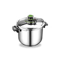 Korkmaz Tessa 10L 18/10 Stainless Steel Stovetop Pressure Cooker, Induction Compatible