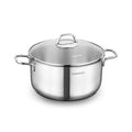 Korkmaz Perla Stainless Steel Stock Pot (Soup Pot) | Multiple Sizes Available