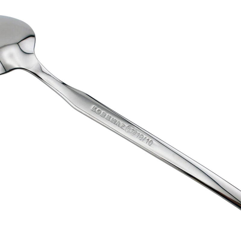 Korkmaz Truva Stainless Steel Dessert Spoon Set | Multiple Color Available