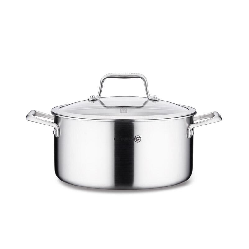 Korkmaz Altima Stainless Steel Honeycomb Stock Pot| Multiple Sizes Available