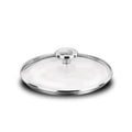 Korkmaz Aroma Glass Lid with Stainless Steel Handle | Multiple Sizes Available