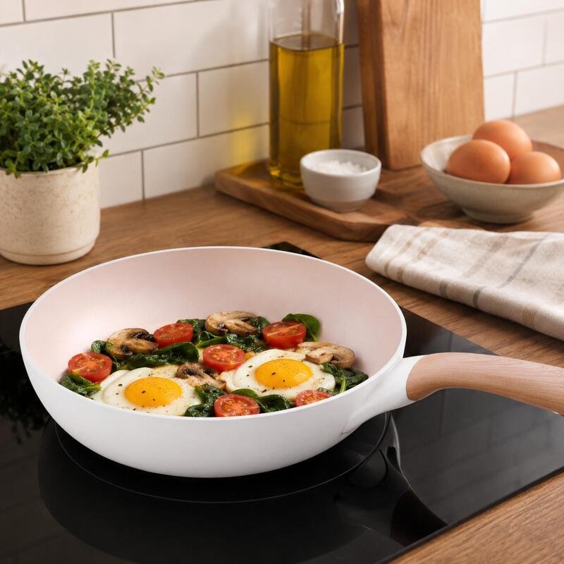 Korkmaz Gusto Ceramic Non-Stick Frying Pan for Gas, Electric & Ceramic Hobs