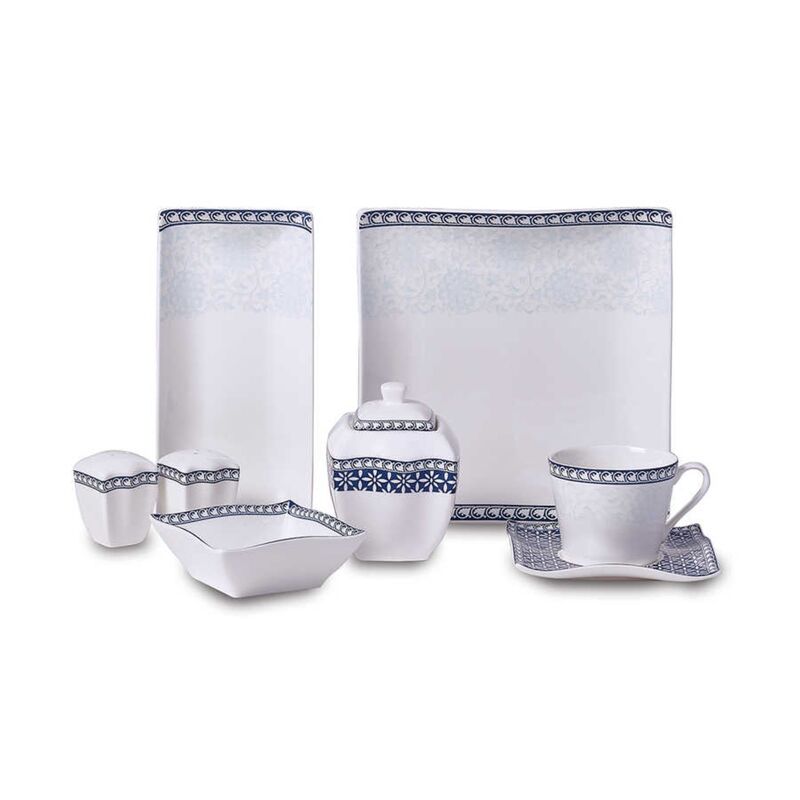 Korkmaz Link Collection Breakfast Set - 28Pieces| Multiple Color Available